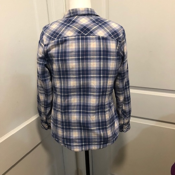 BC Clothing fleece lined plaid shirt size Med - Picture 3 of 5